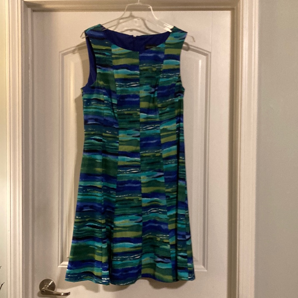 Colorful sleeveless dress